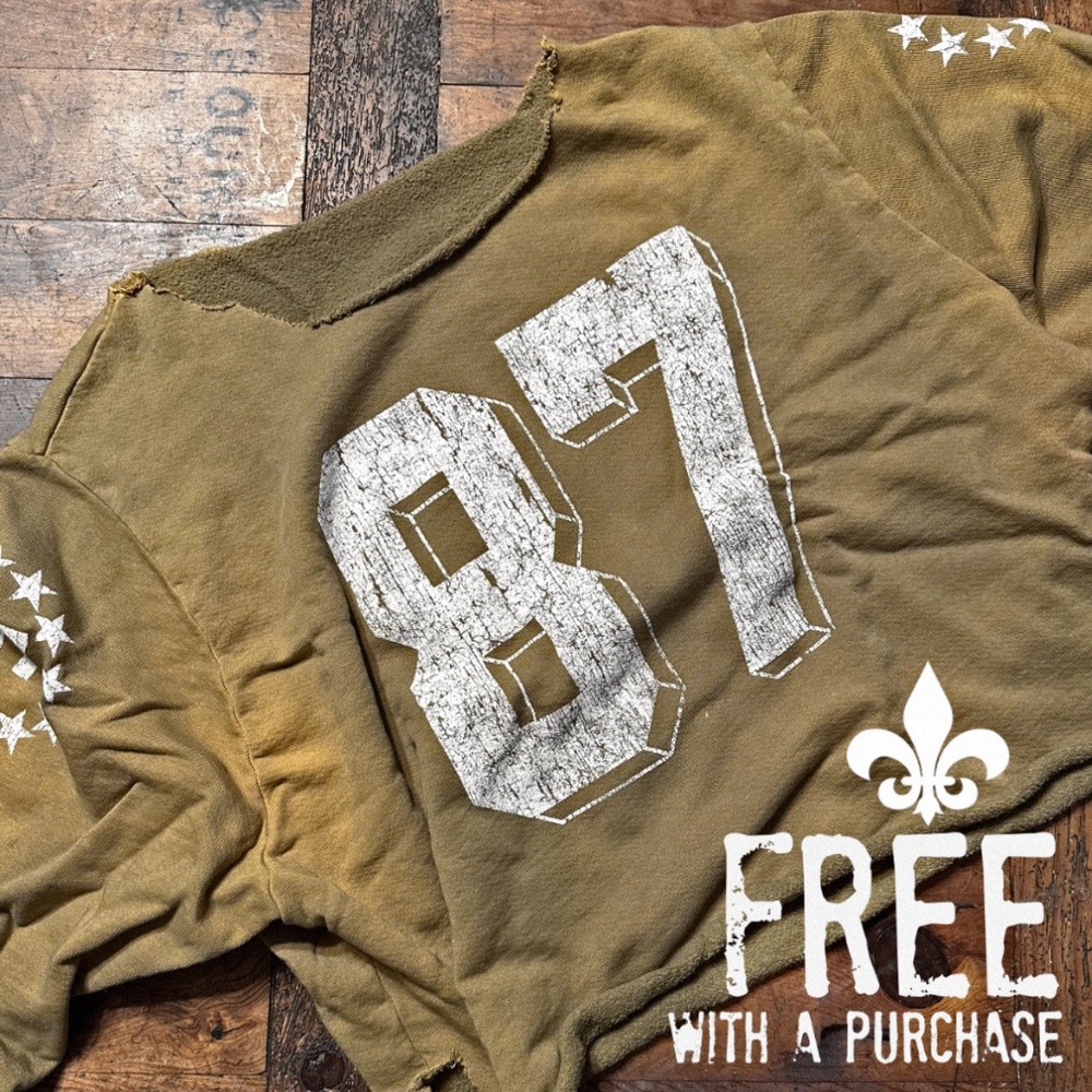 cut up FP top FREE WITH A PURCHASE